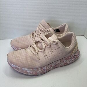 Nobull Allday Unisex M4.5/W6 Running Shoes Pink Knit Athletic Sneakers NO INSOLE